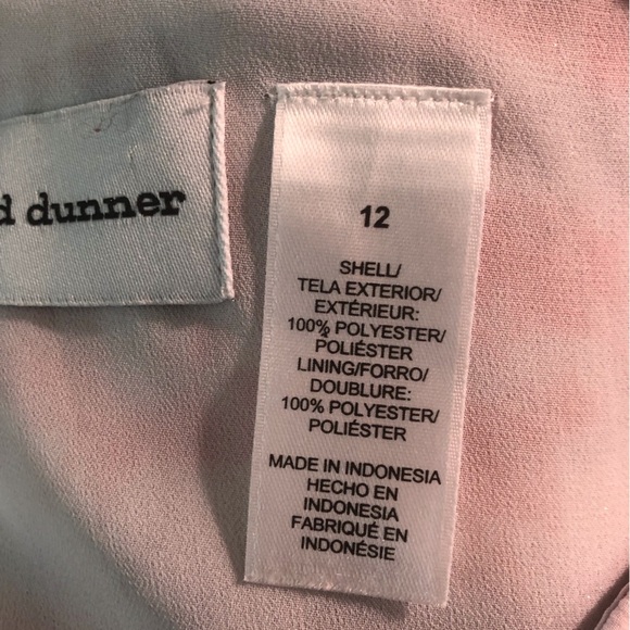 Alfred Dunner Women's Sz 12 Blouse in Pink and Gray Silky Lined Embellished - Picture 8 of 8